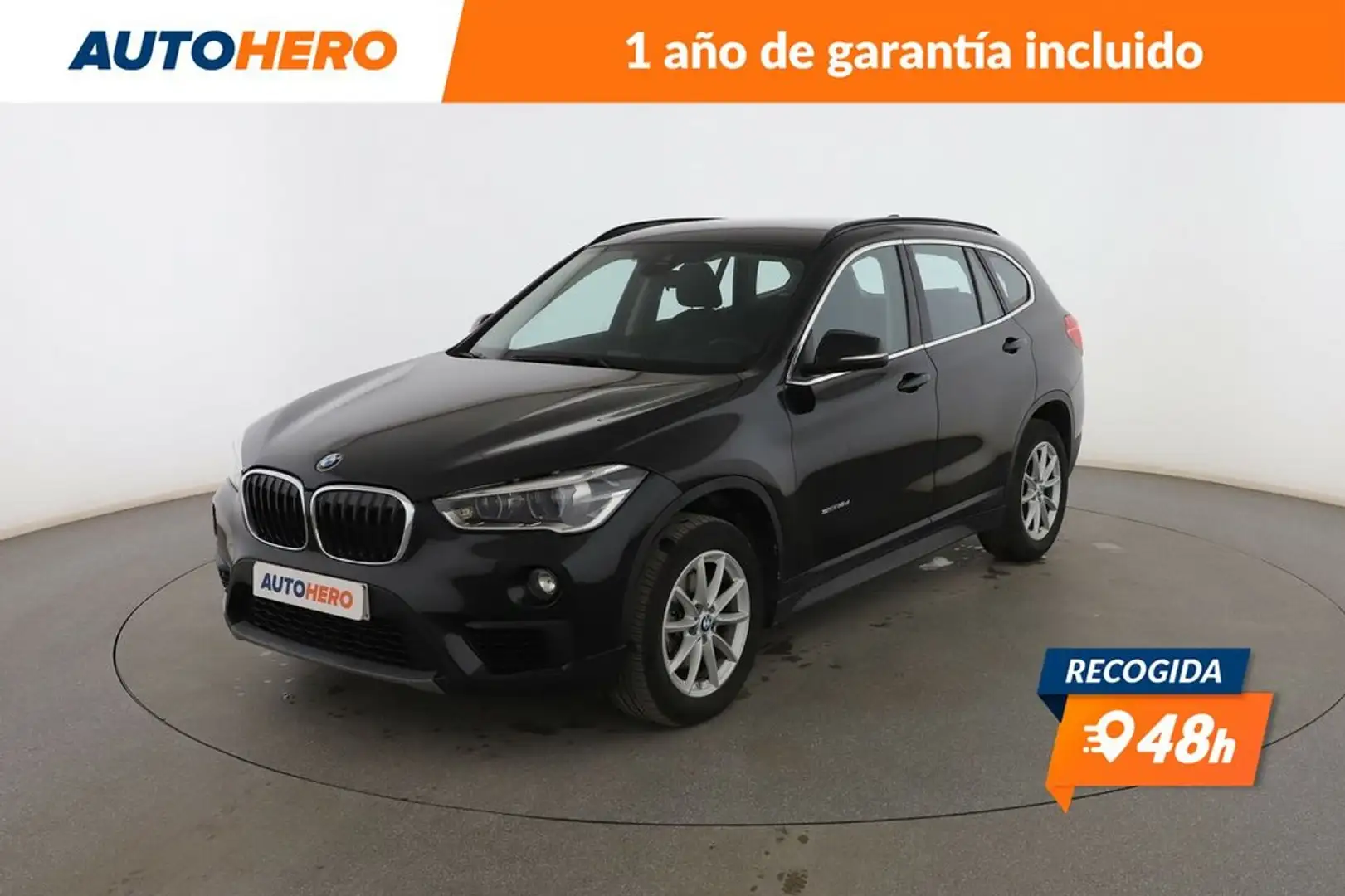 BMW X1 sDrive 18d Noir - 1
