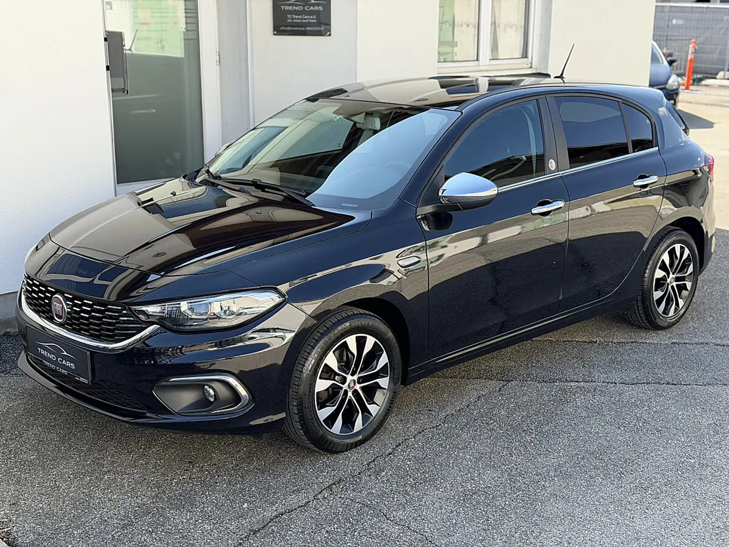 Fiat Tipo MultiJet 95 SCR Mirror | 98.000 km | Klima | Te... Schwarz - 1