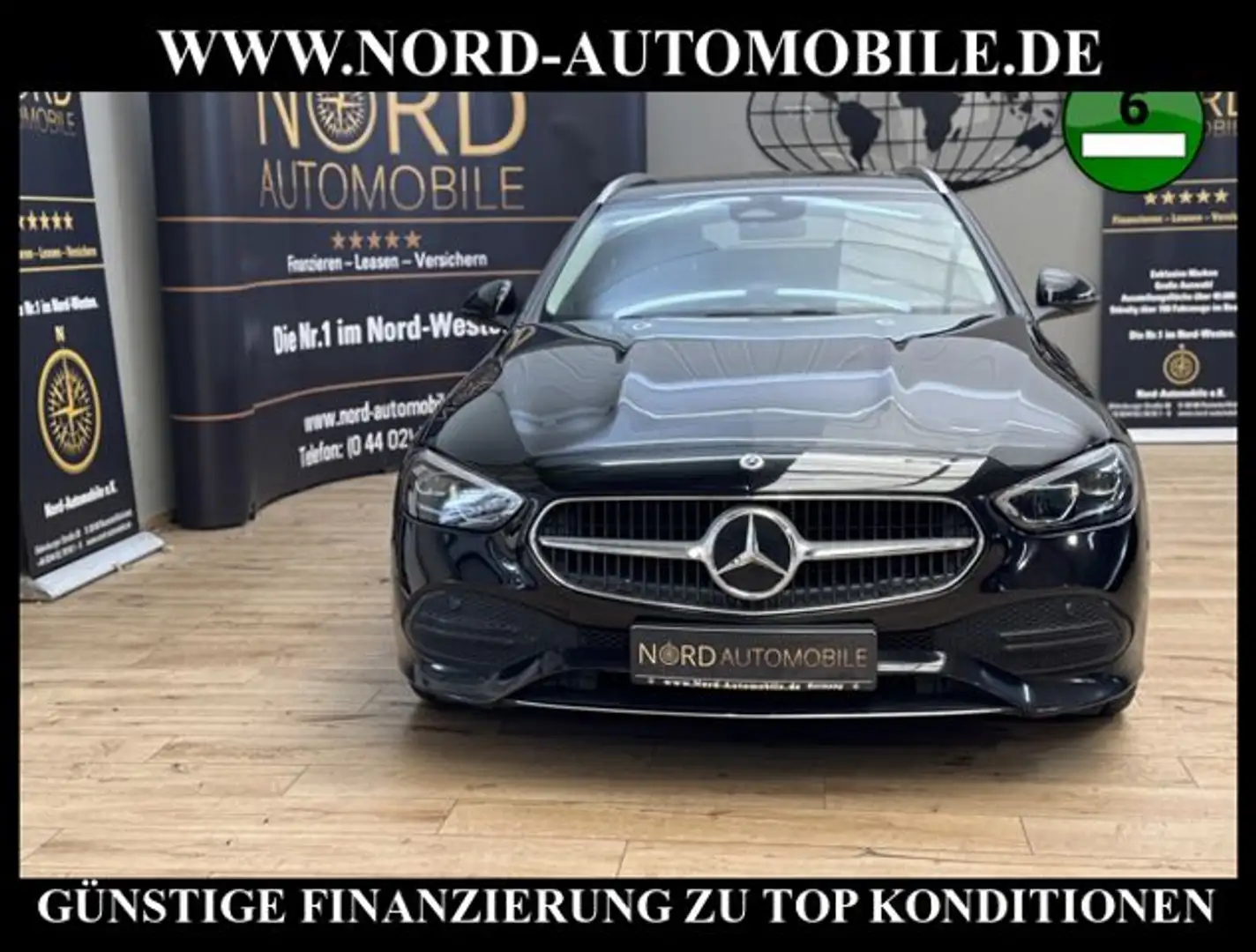 Mercedes-Benz C 220 d 4Matic T Avantgarde *AHK*MBUX*UPE:63 Schwarz - 1