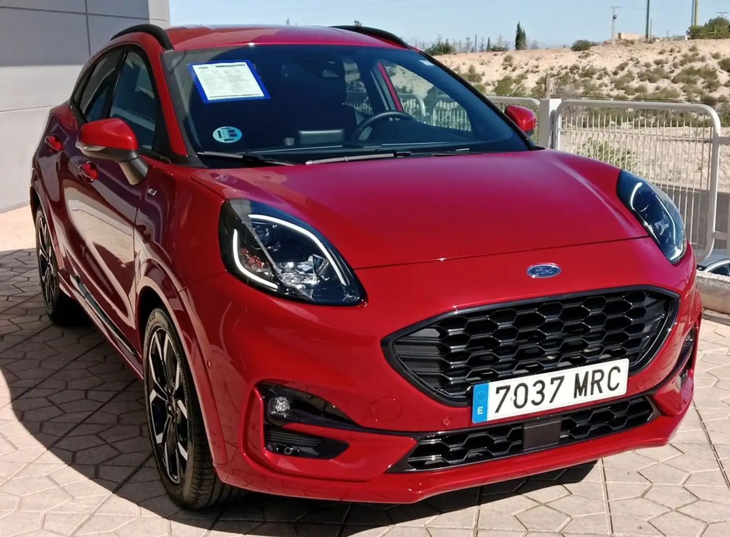 Ford Puma 1.0 EcoBoost MHEV ST-Line X 125 Burdeos - 1