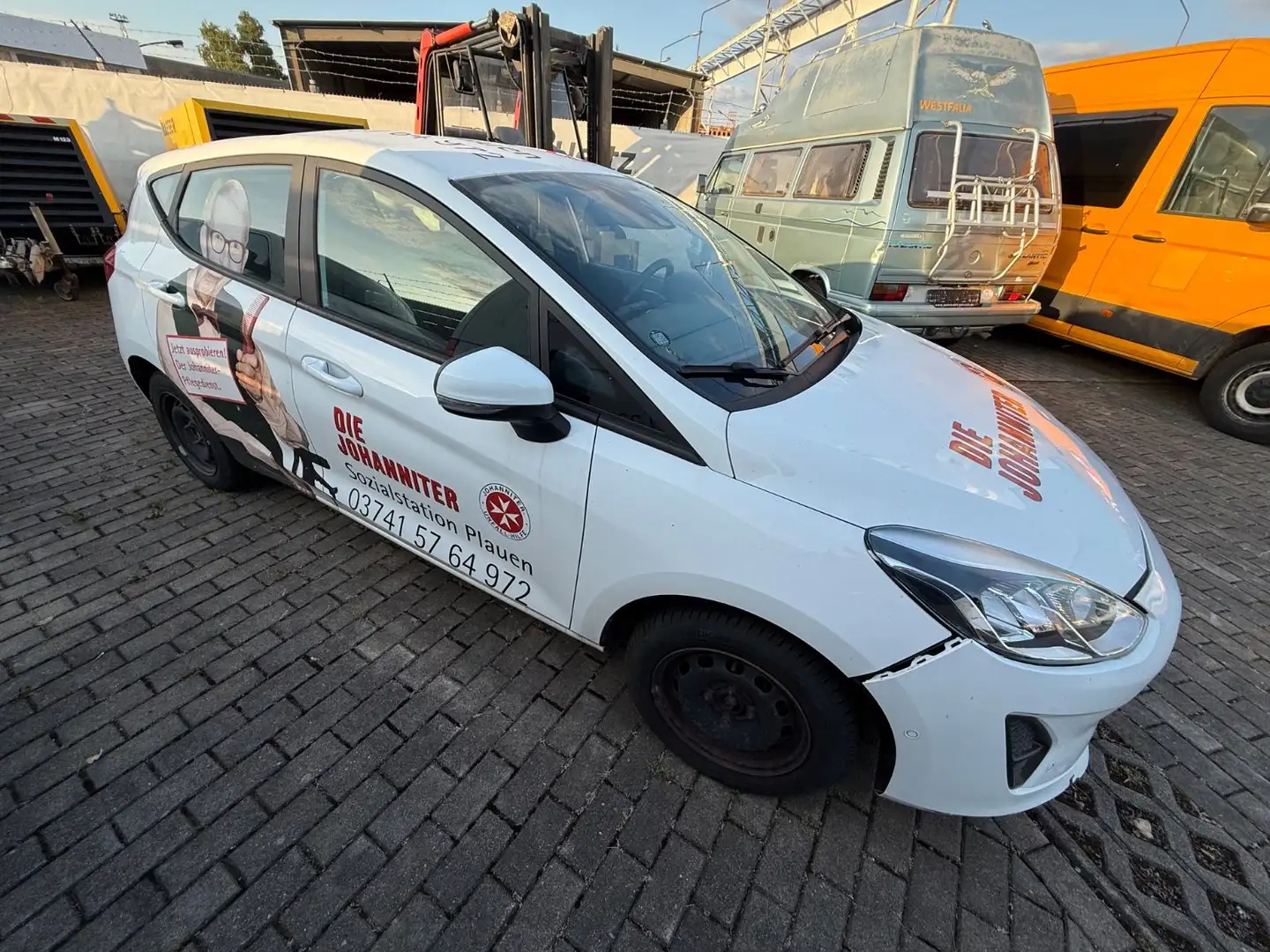 Ford Fiesta Trend KLIMAA. TEMPOMAT SHZ SPURWECHSEL Weiß - 2