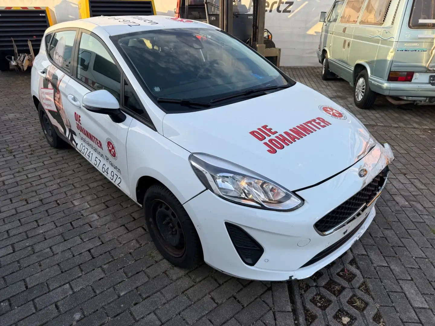 Ford Fiesta Trend KLIMAA. TEMPOMAT SHZ SPURWECHSEL Weiß - 1