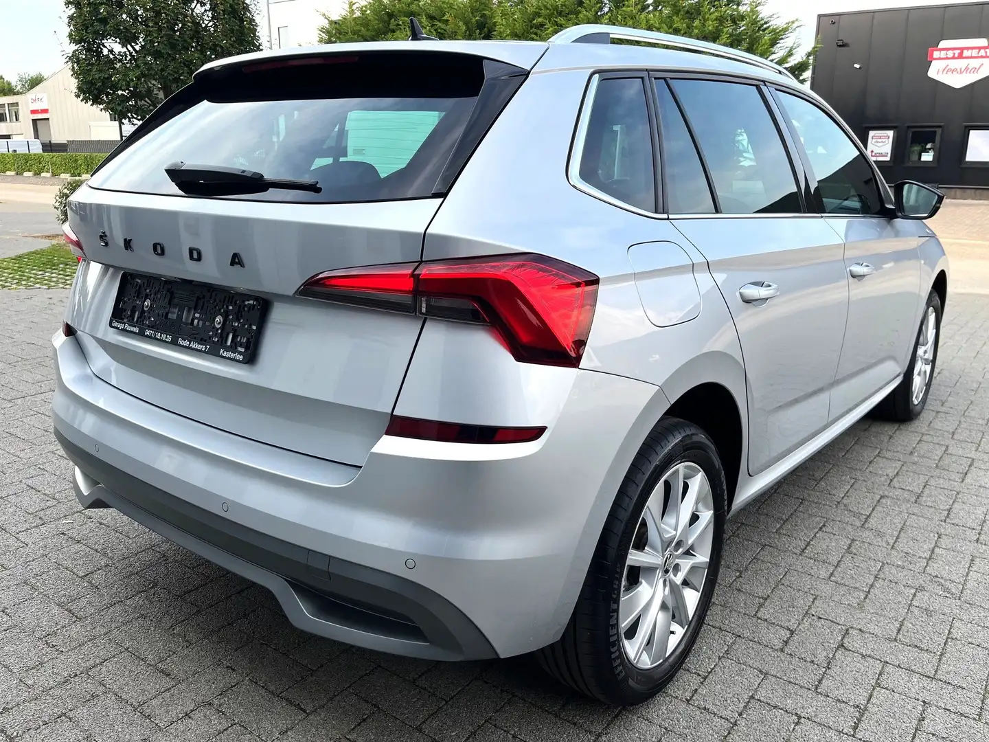 Skoda Kamiq TSI DSG-AUT*GPS*CAMERA*VirtCP*LANE+FRONT*NIEUWSTT! Argent - 2