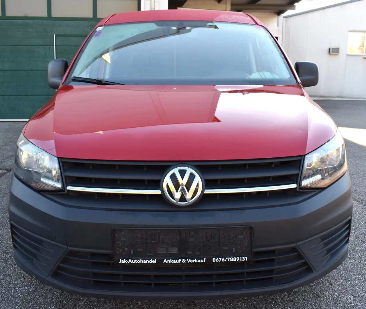 Volkswagen Caddy VW Caddy Maxi Kastenwagen TDI Rot - 2