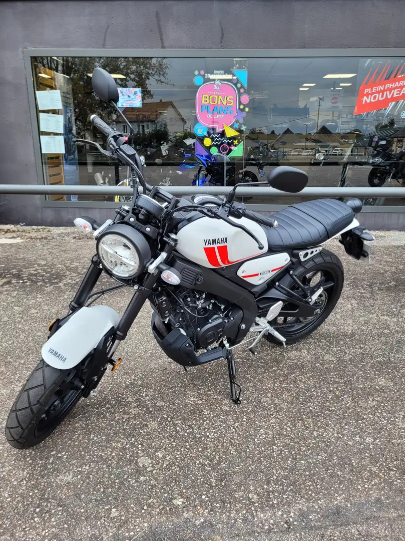 Yamaha XSR 125 Blanc - 1
