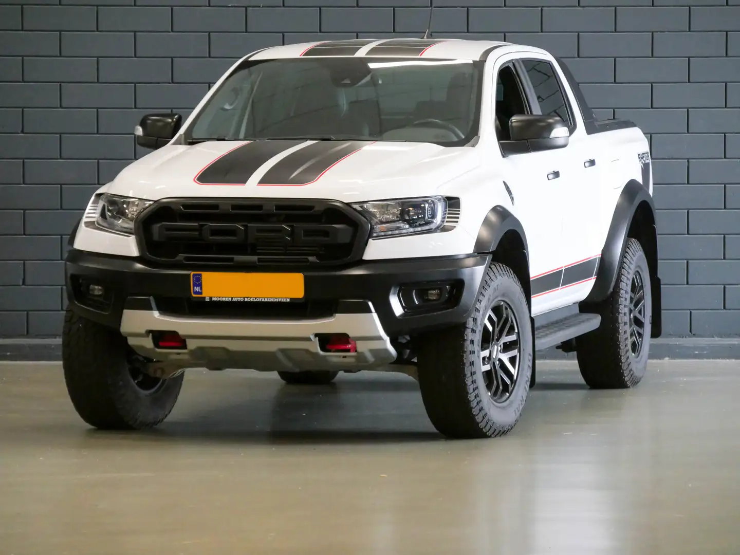 Ford Ranger Raptor 2.0 EcoBlue Double Cab 4x4 | GRIJS KENTEKEN | 213P Blanc - 2