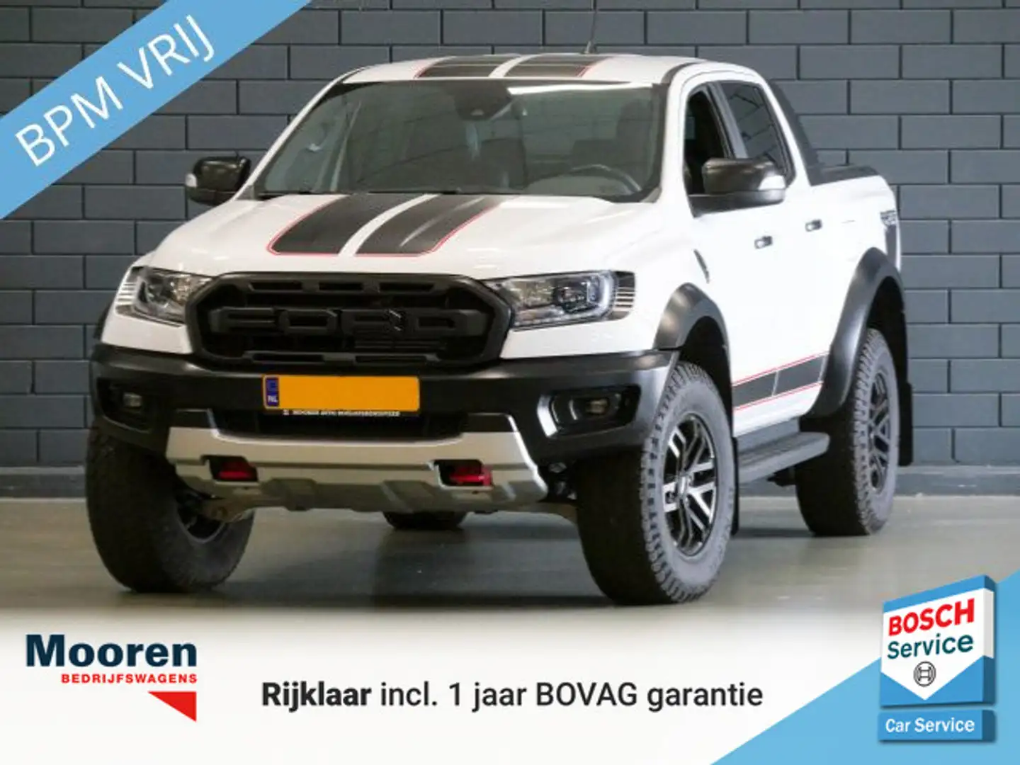 Ford Ranger Raptor 2.0 EcoBlue Double Cab 4x4 | GRIJS KENTEKEN | 213P Blanc - 1
