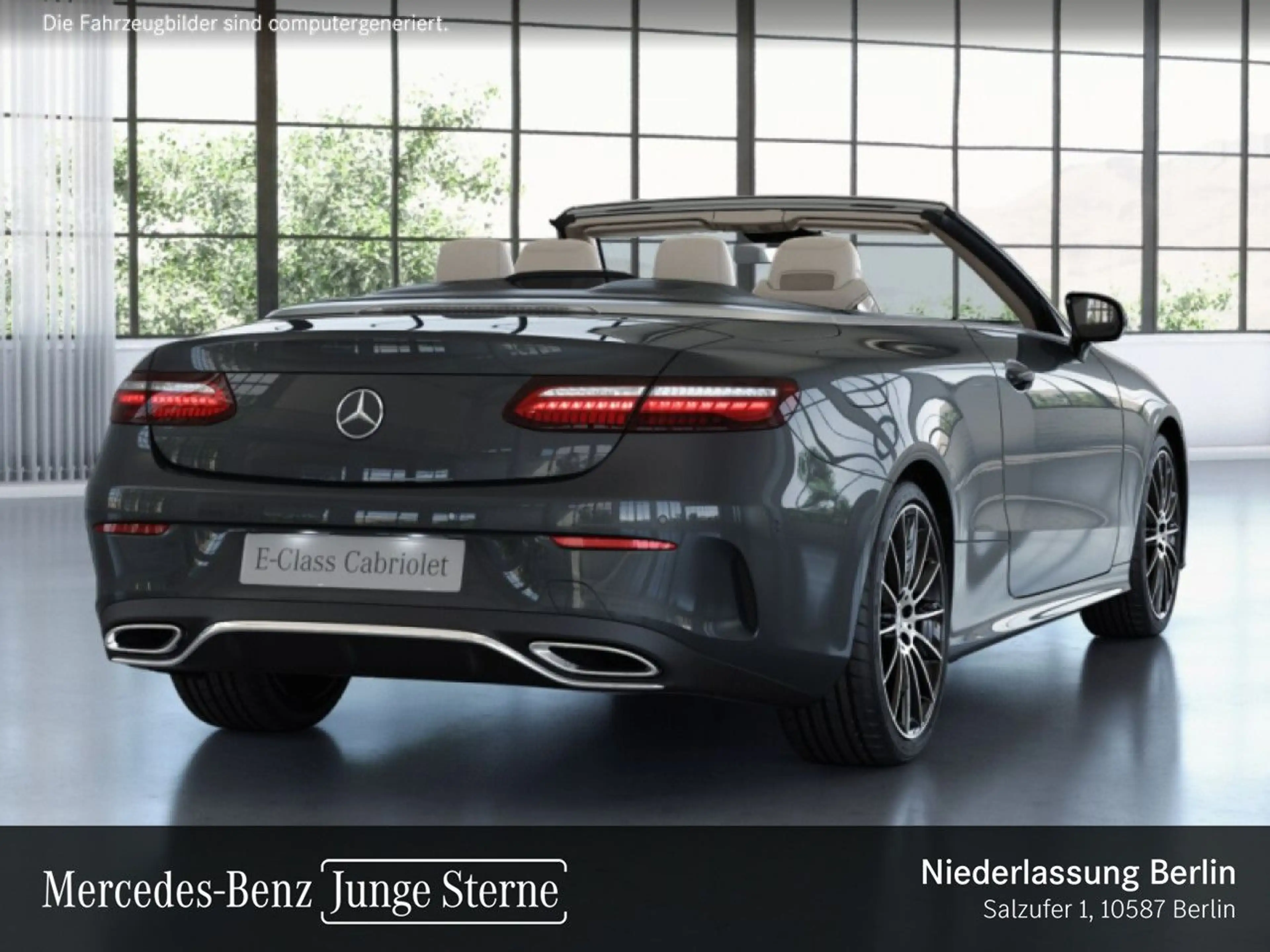 Mercedes-Benz E 300 Cabrio AMG+LED+STHZG+KAMERA+20"+SPUR+TOTW+9G — photo 4
