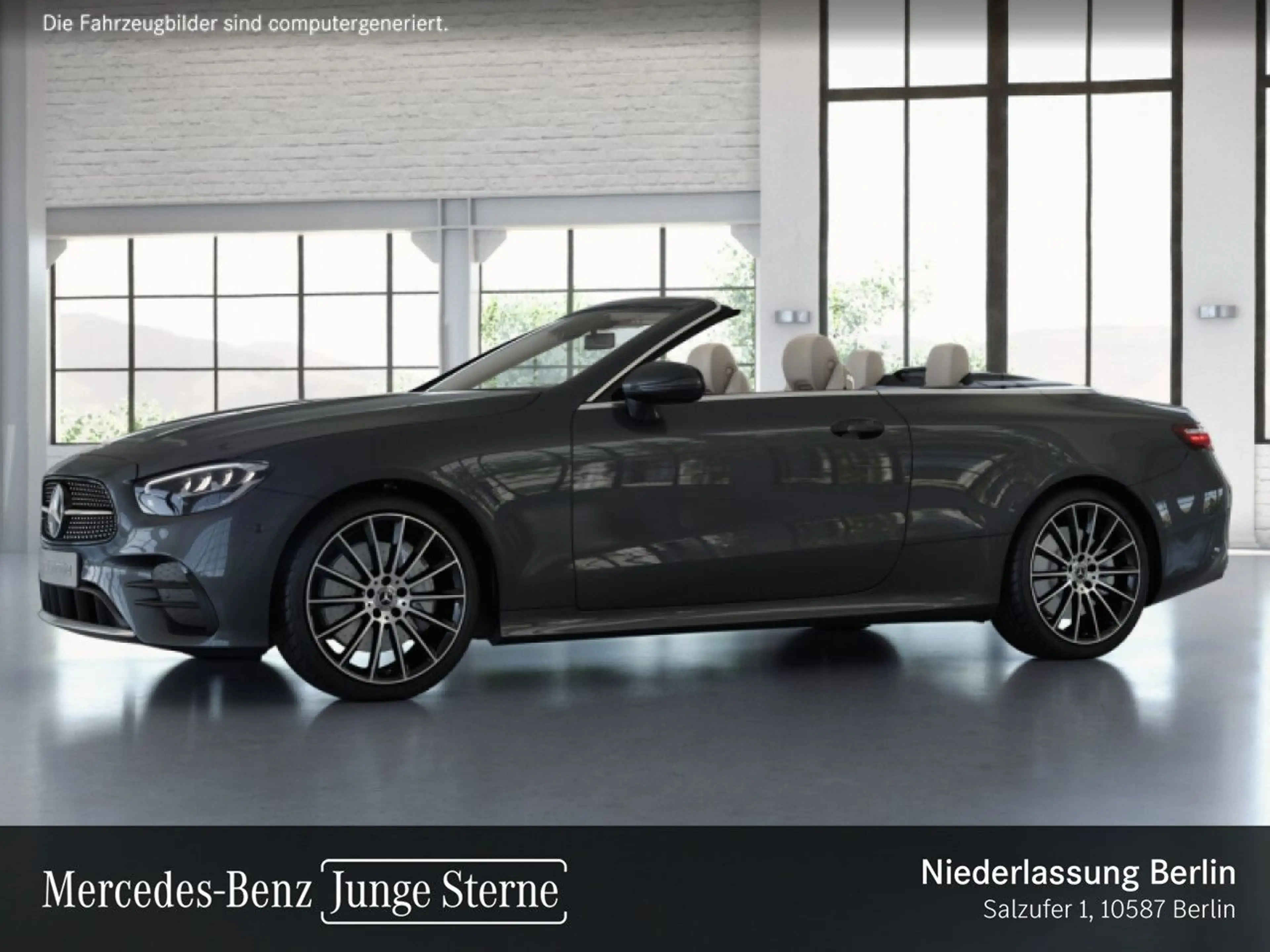 Mercedes-Benz E 300 Cabrio AMG+LED+STHZG+KAMERA+20"+SPUR+TOTW+9G — photo 3