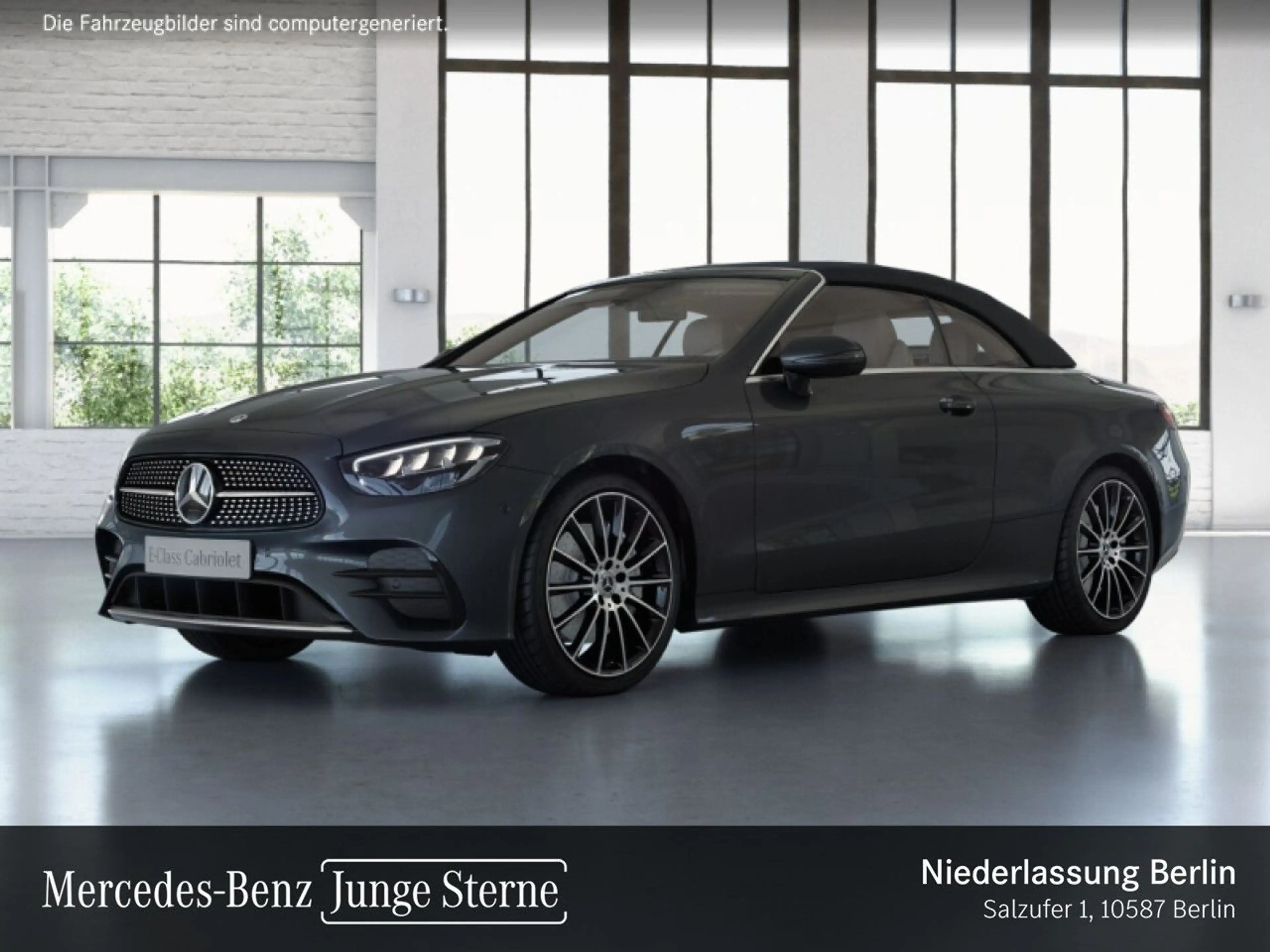 Mercedes-Benz E 300 Cabrio AMG+LED+STHZG+KAMERA+20"+SPUR+TOTW+9G — photo 14