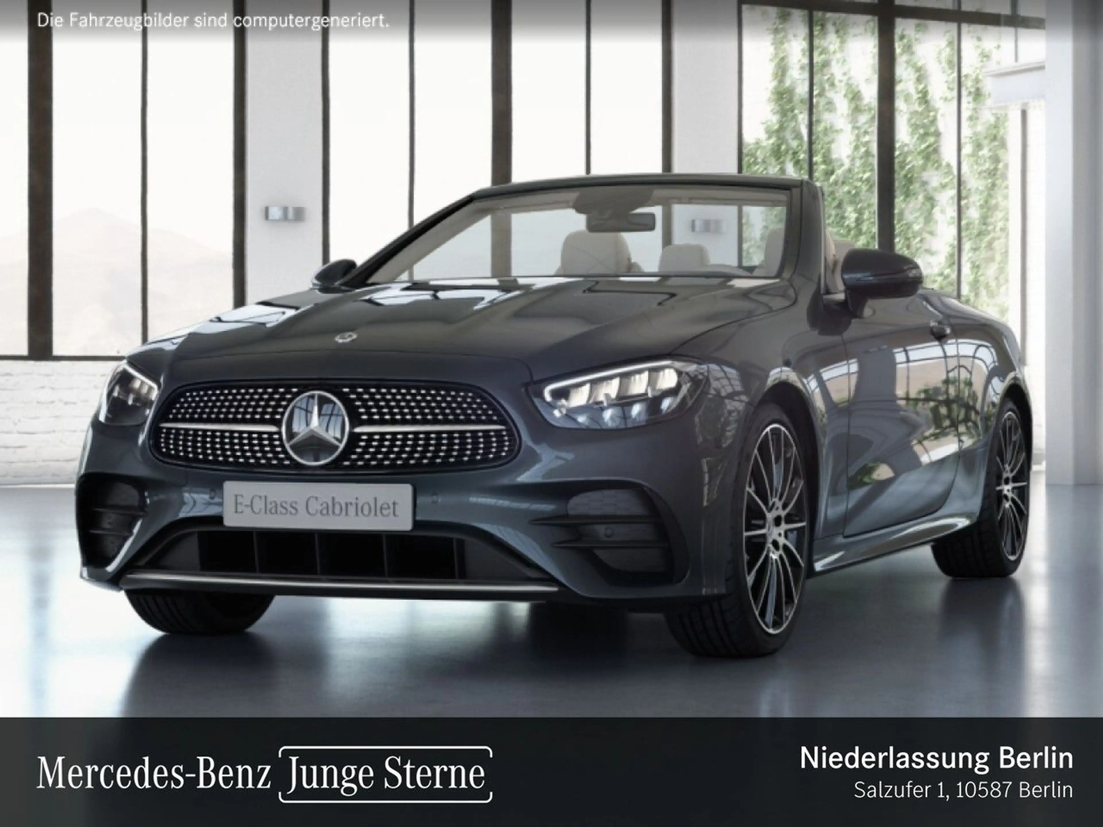 Mercedes-Benz E 300 Cabrio AMG+LED+STHZG+KAMERA+20"+SPUR+TOTW+9G — photo 2