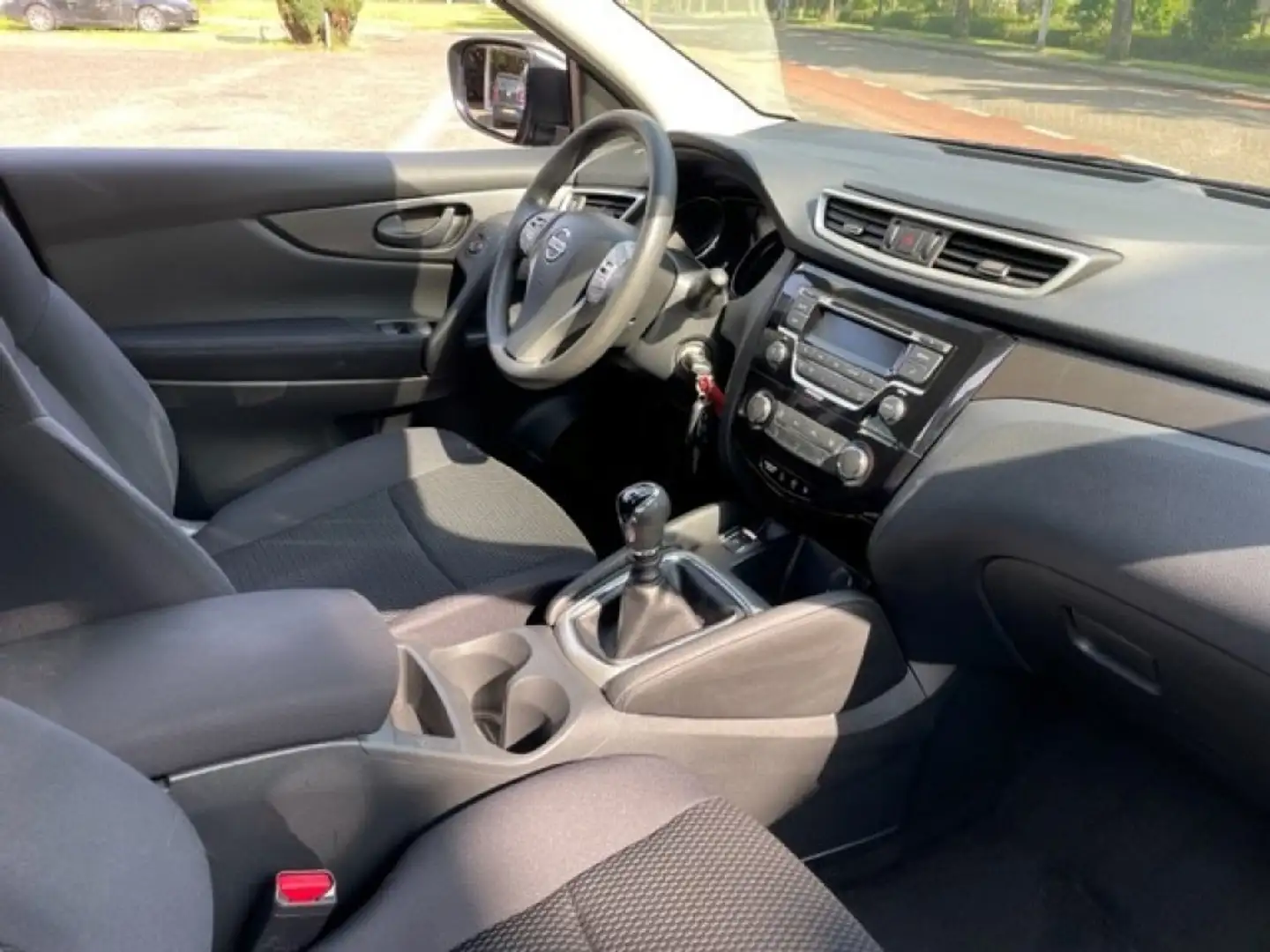 Nissan Qashqai 1.2 Multimedia USB Trekhaak Airco ECC PDC Blau - 2