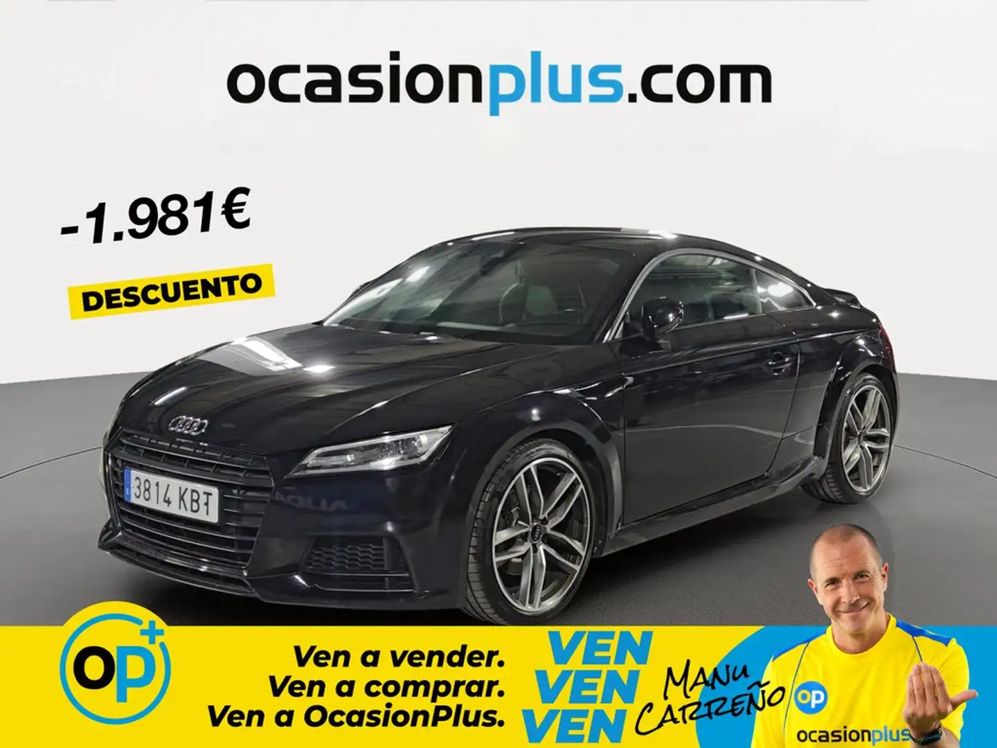 Audi TT Coupé 2.0 TFSI Negro - 1