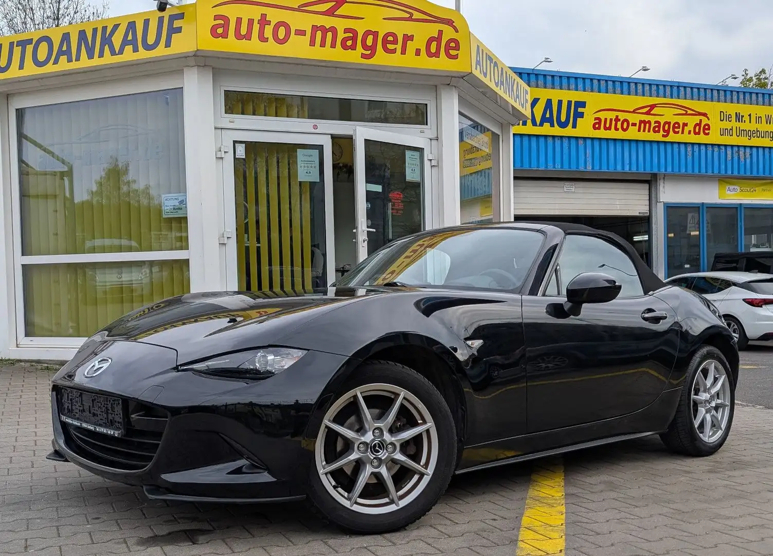 Mazda MX-5 Cabrio Center-Line*1.Hand*LED*Temp*Navi* Noir - 1