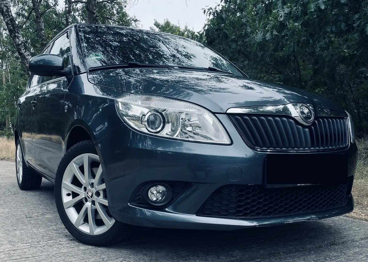Skoda Fabia 1.2 TSI DSG Elegance Grau - 1