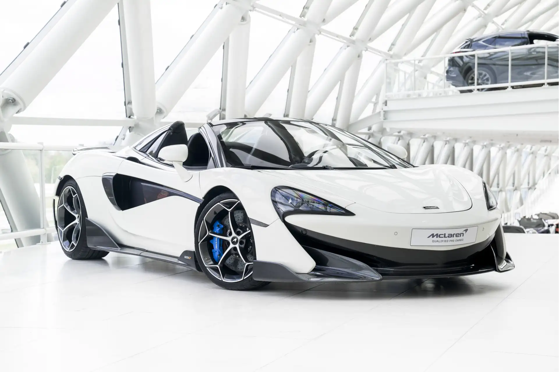 맥라렌 600LT Spider 2019 흰색 사진 1