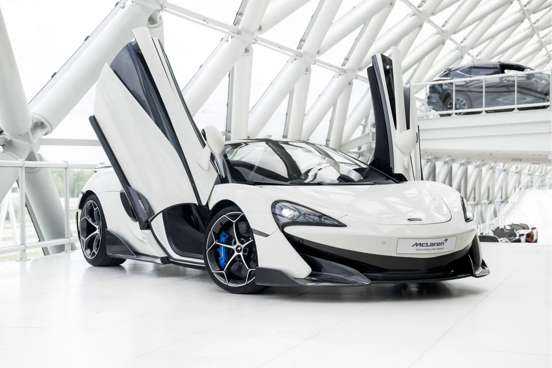 맥라렌 600LT Spider 2019 흰색 사진 2
