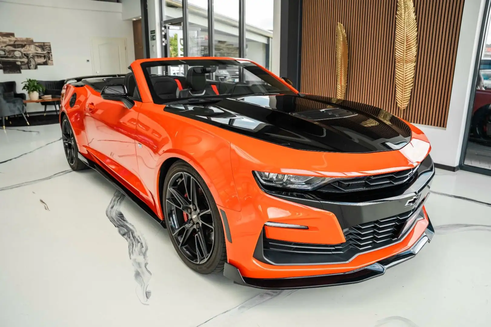 Chevrolet Camaro 6.2 V8 Sport AT 2SS H/Up LED VOLL Orange - 2