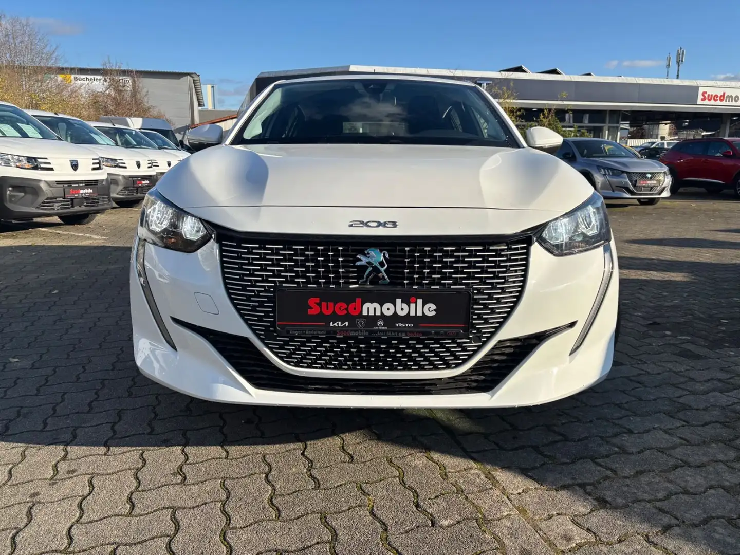 Peugeot 208 Elektromotor 136 Active Pack Weiß - 2