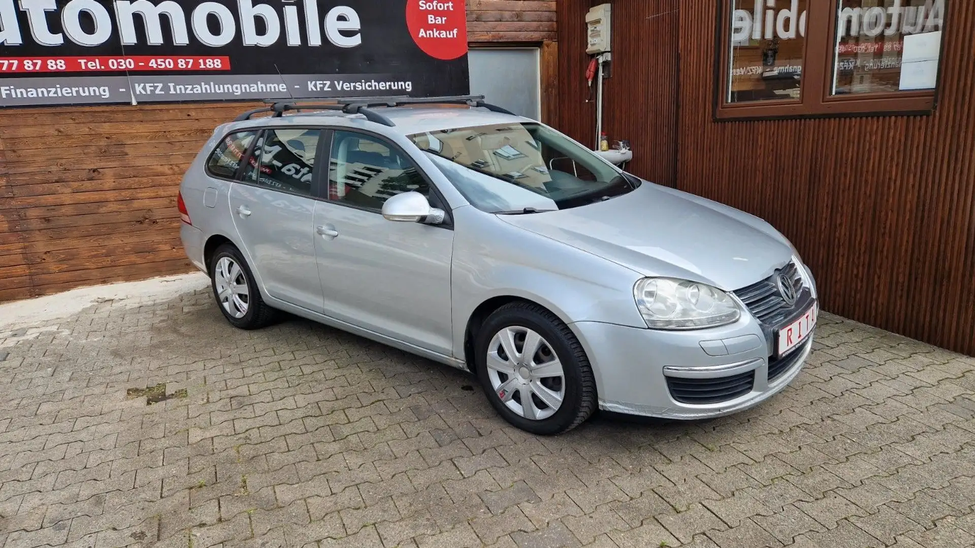 Volkswagen Golf 1.9 TDI Variant, Dachreling, 1 Hand Silver - 2