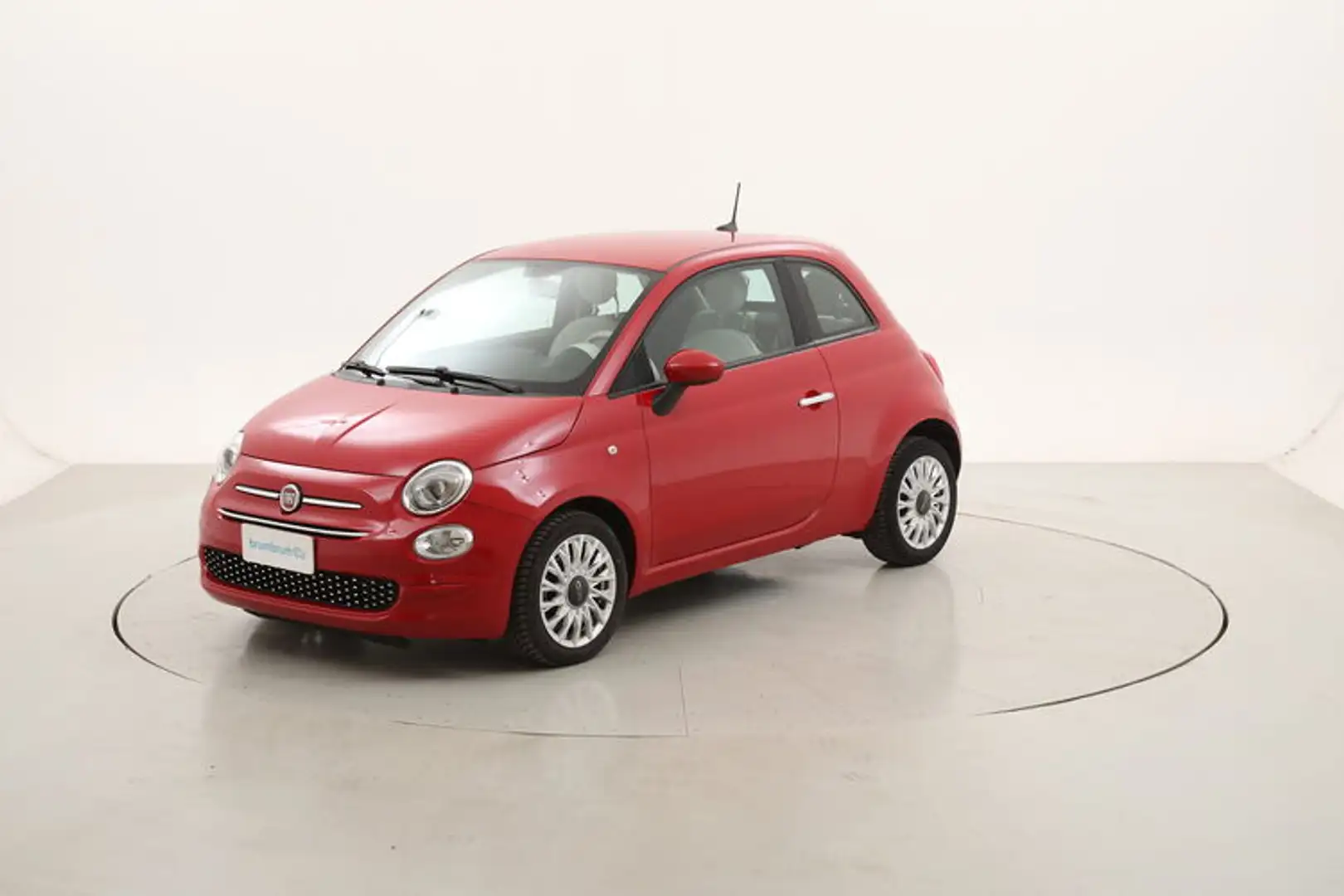 Fiat 500 Hybrid Lounge 1.0 Mild Hybrid 70CV Rouge - 1