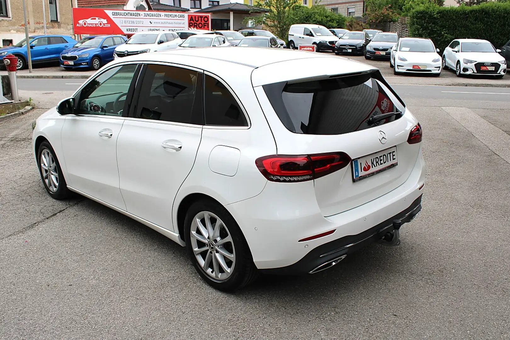 Mercedes-Benz B 200 d Aut. *Anhängerkupplung, KEYLESS, Rü.Kam* Weiß - 2