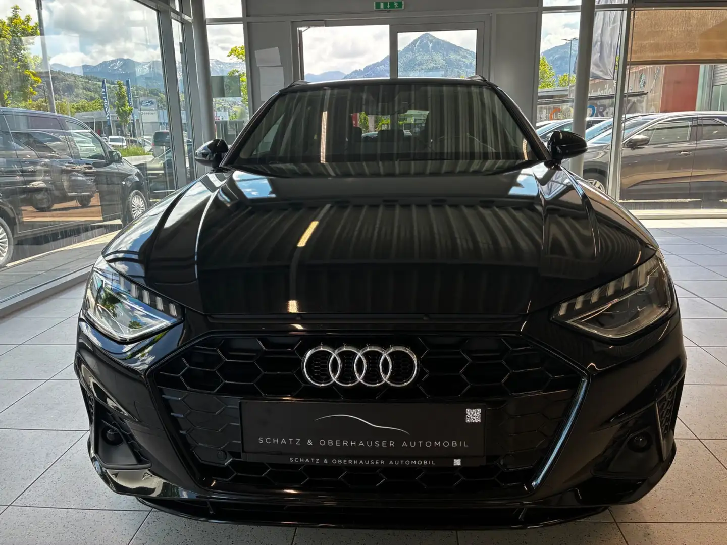 Audi A4 35 TDI S line Schwarz - 2