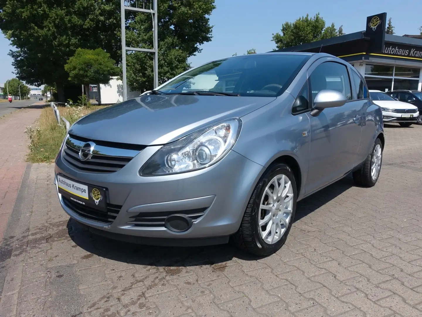 Opel Corsa D Edition Klima Zilver - 1