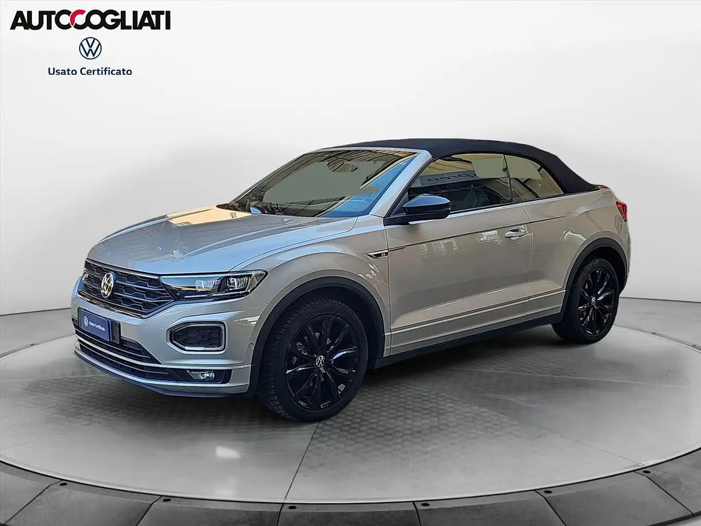 Volkswagen T-Roc CABRIOLET 1.5 TSI R-LINE DSG 150CV Argento - 1