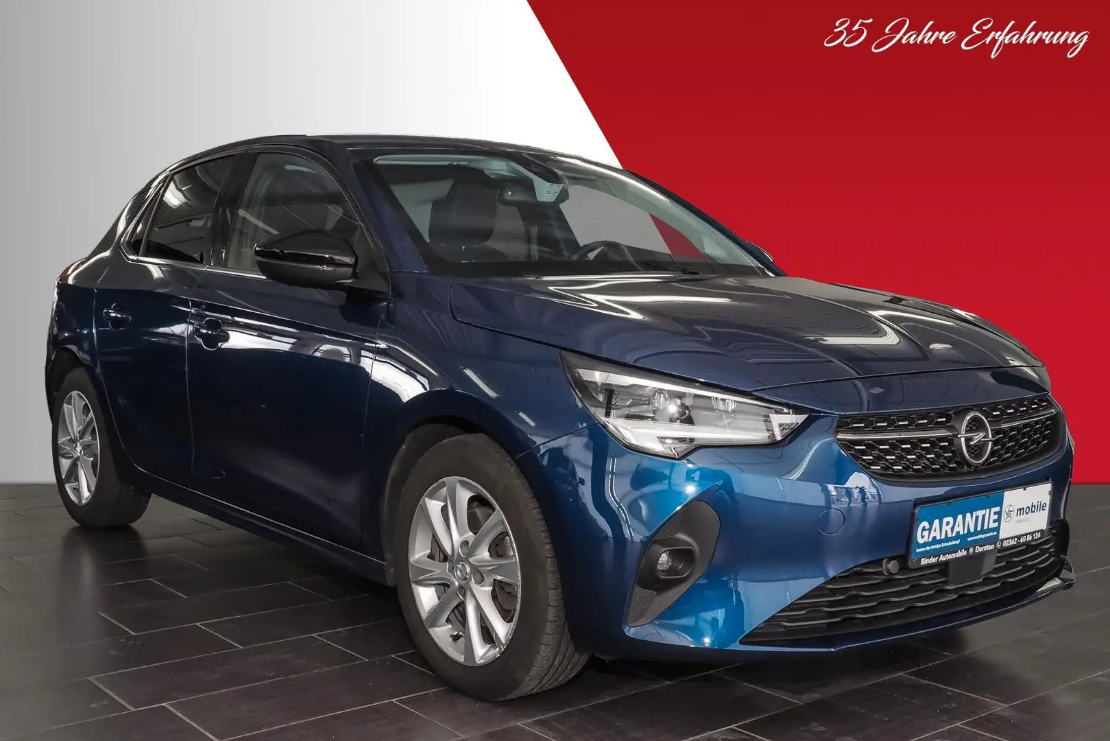 Opel Corsa F Elegance*8 x ALU*VOLLE GARANTIE*TOP* Blau - 2
