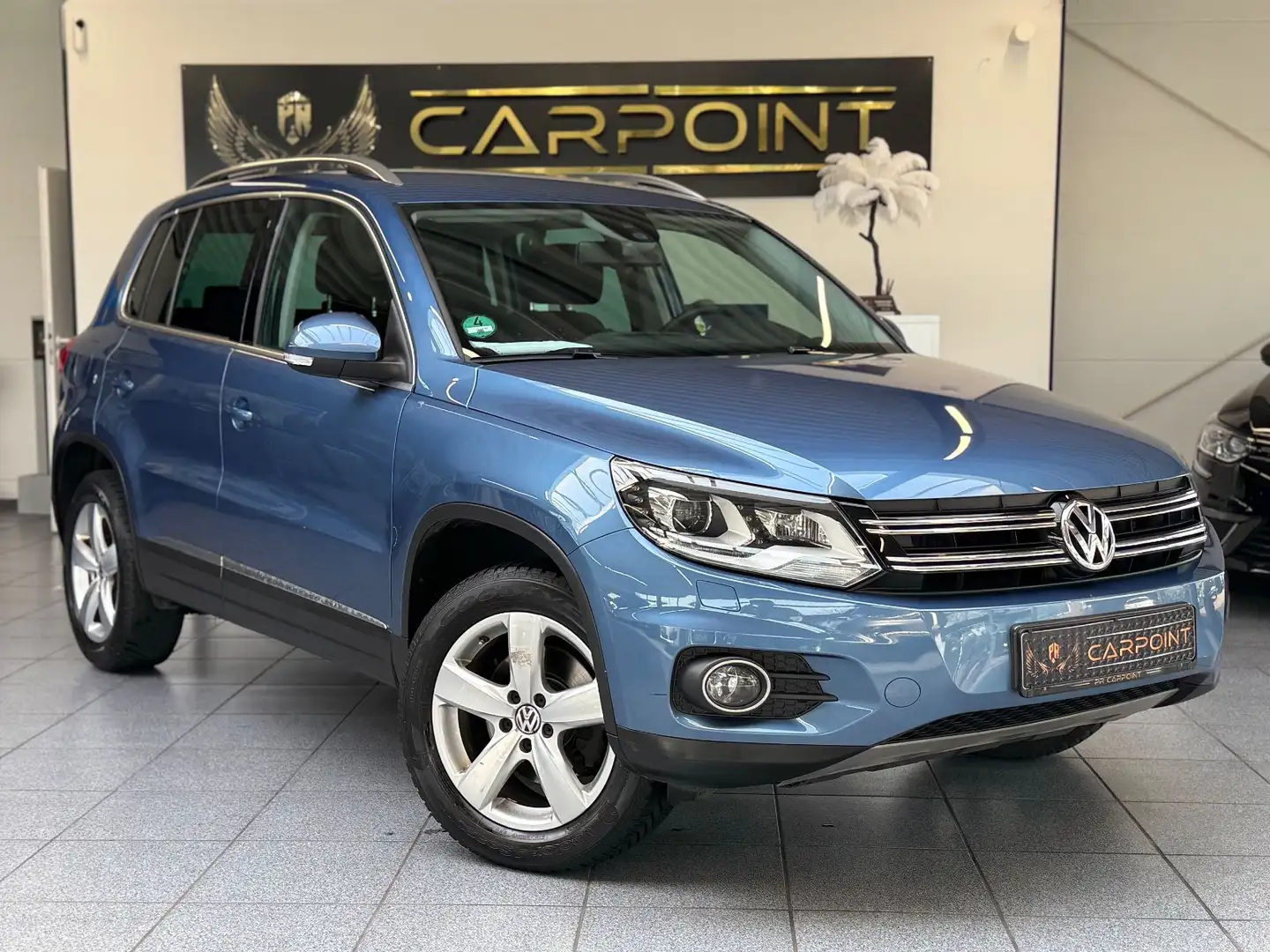 Volkswagen Tiguan /1.Hand/Xenon/Navi/PDC Bleu - 1