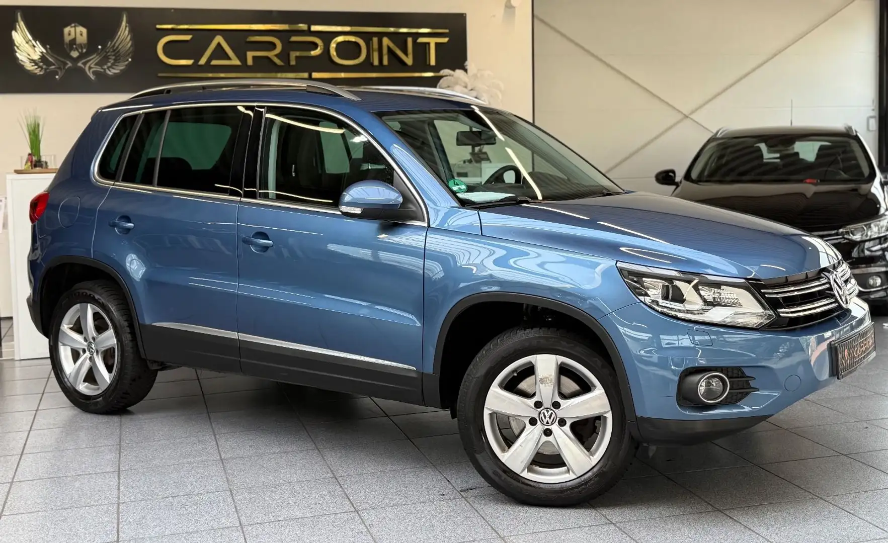 Volkswagen Tiguan /1.Hand/Xenon/Navi/PDC Bleu - 2