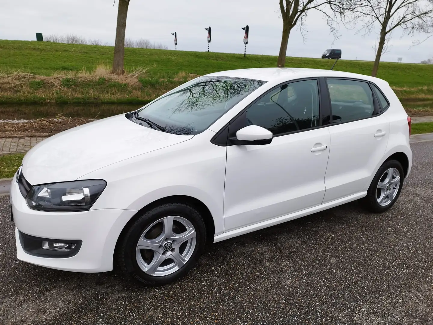 Volkswagen Polo 1.2-12V ** 5 DRS ** 138.528 km ** Airco ** Stoelve Weiß - 2