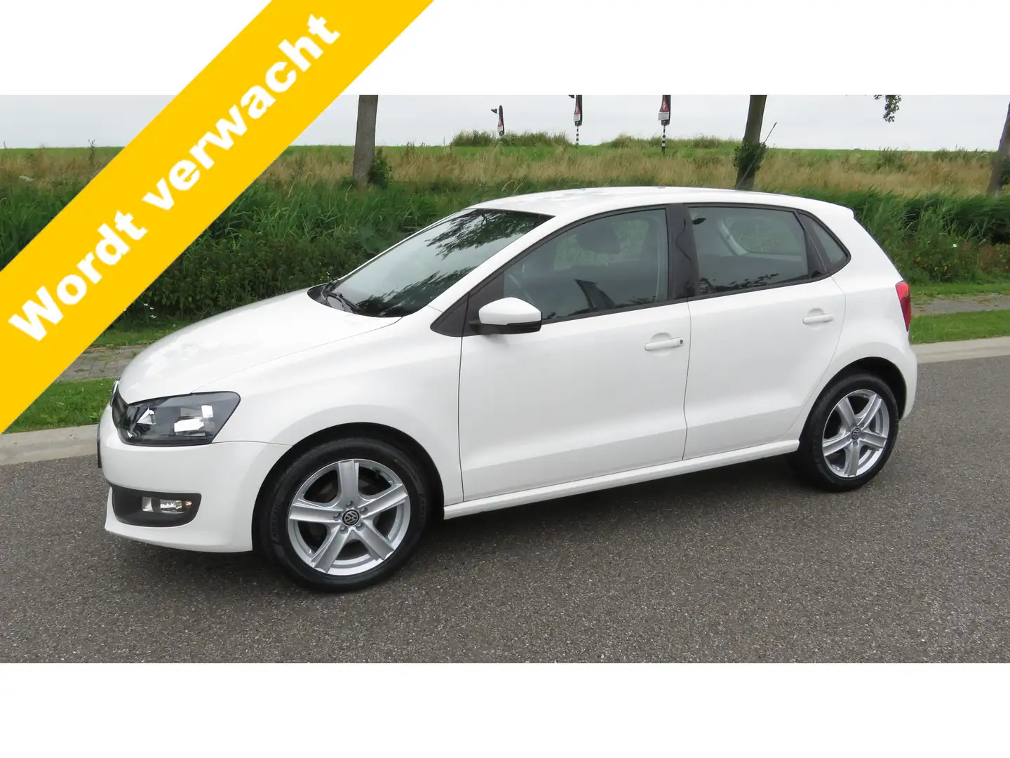 Volkswagen Polo 1.2-12V ** 5 DRS ** 126.747 km ** Airco ** ** Lm v Wit - 1