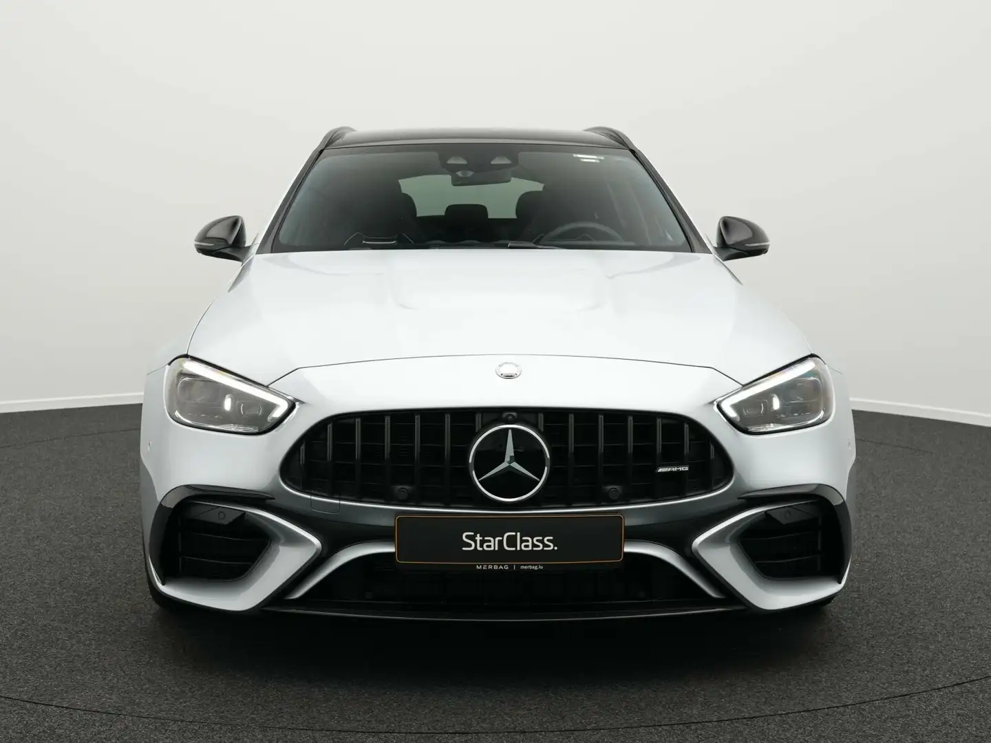 Mercedes-Benz C 63 AMG C 63 S E PERF T Digital+Pano+AHK+Night+Burm Navi Argent - 2