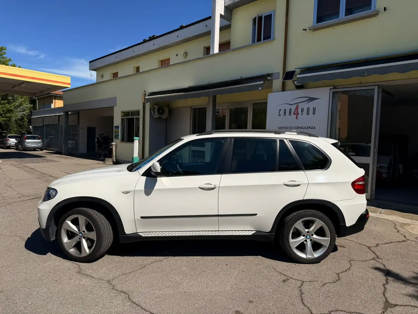 BMW X5 E70 Xdrive 35d 3.0 BiTurbo, PELLE TOT. 215.000KM Blanc - 2