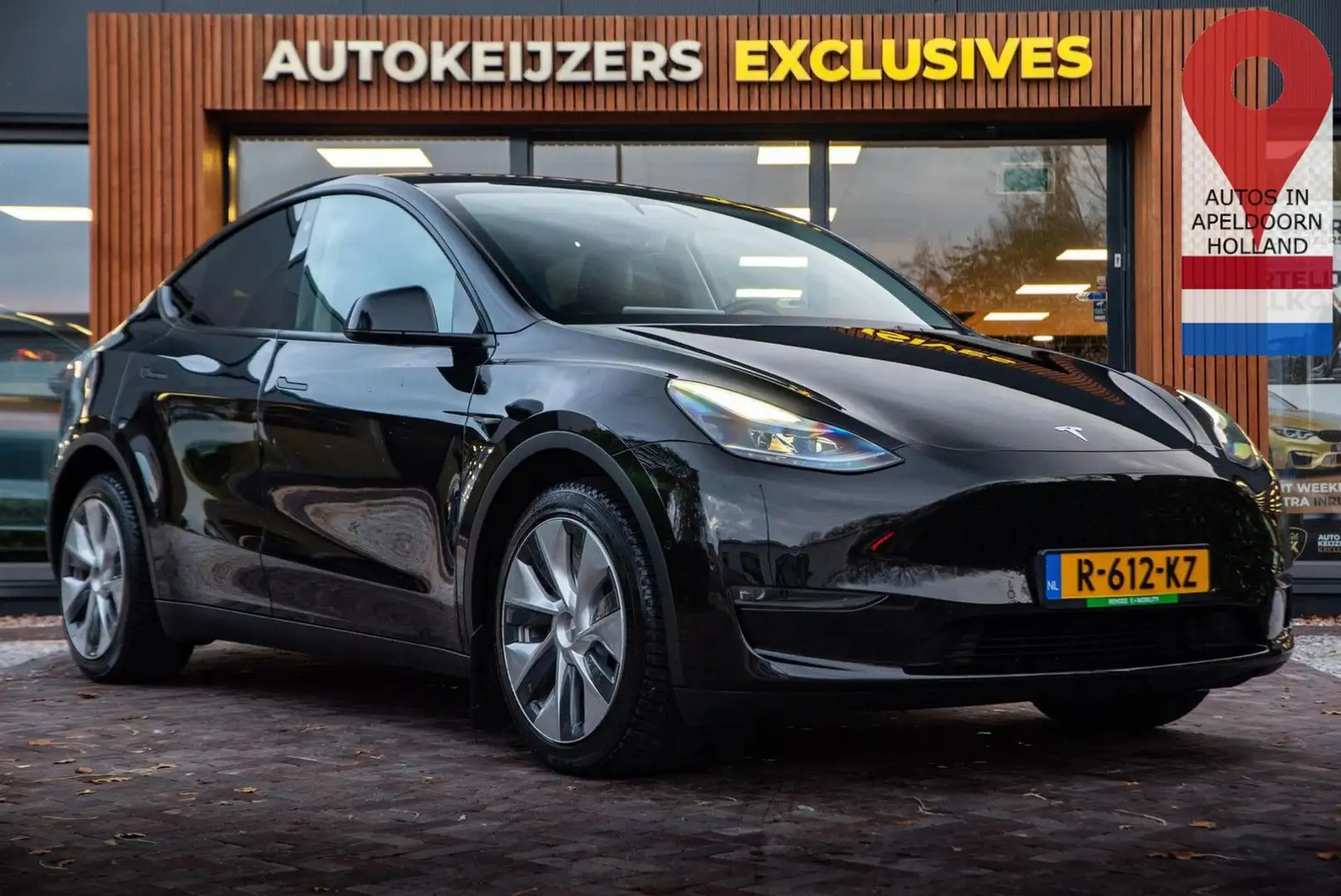 Tesla Model Y Long Range 75 kWh Stuurverw. Panodak Schwarz - 1