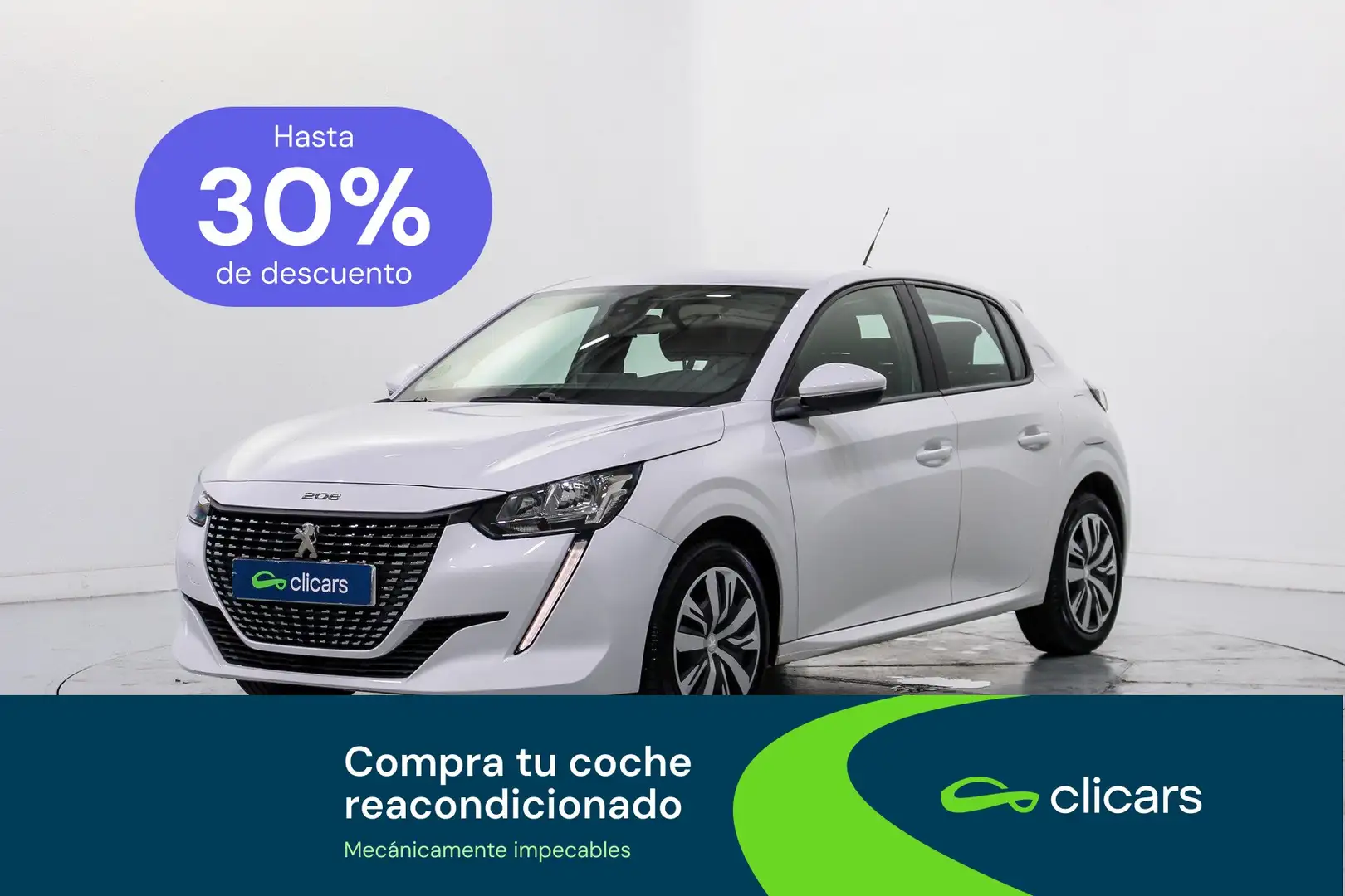 Peugeot 208 1.2 Puretech S&S Active 100 Blanco - 1