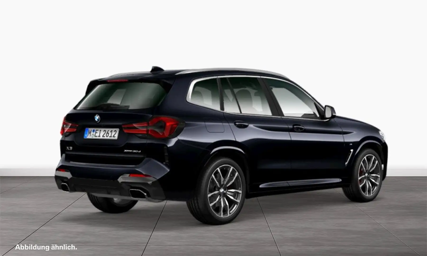 BMW X3 xDrive30d ZA M Sportpaket Head-Up HiFi DAB Schwarz - 2