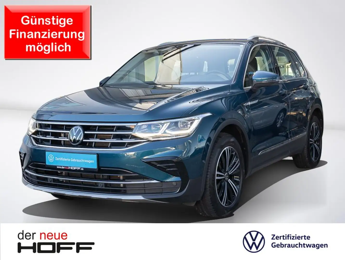 Volkswagen Tiguan 2.0 TSI DSG 4M Elegance Kamera Massage Matrix Navi Blu/Azzurro - 1