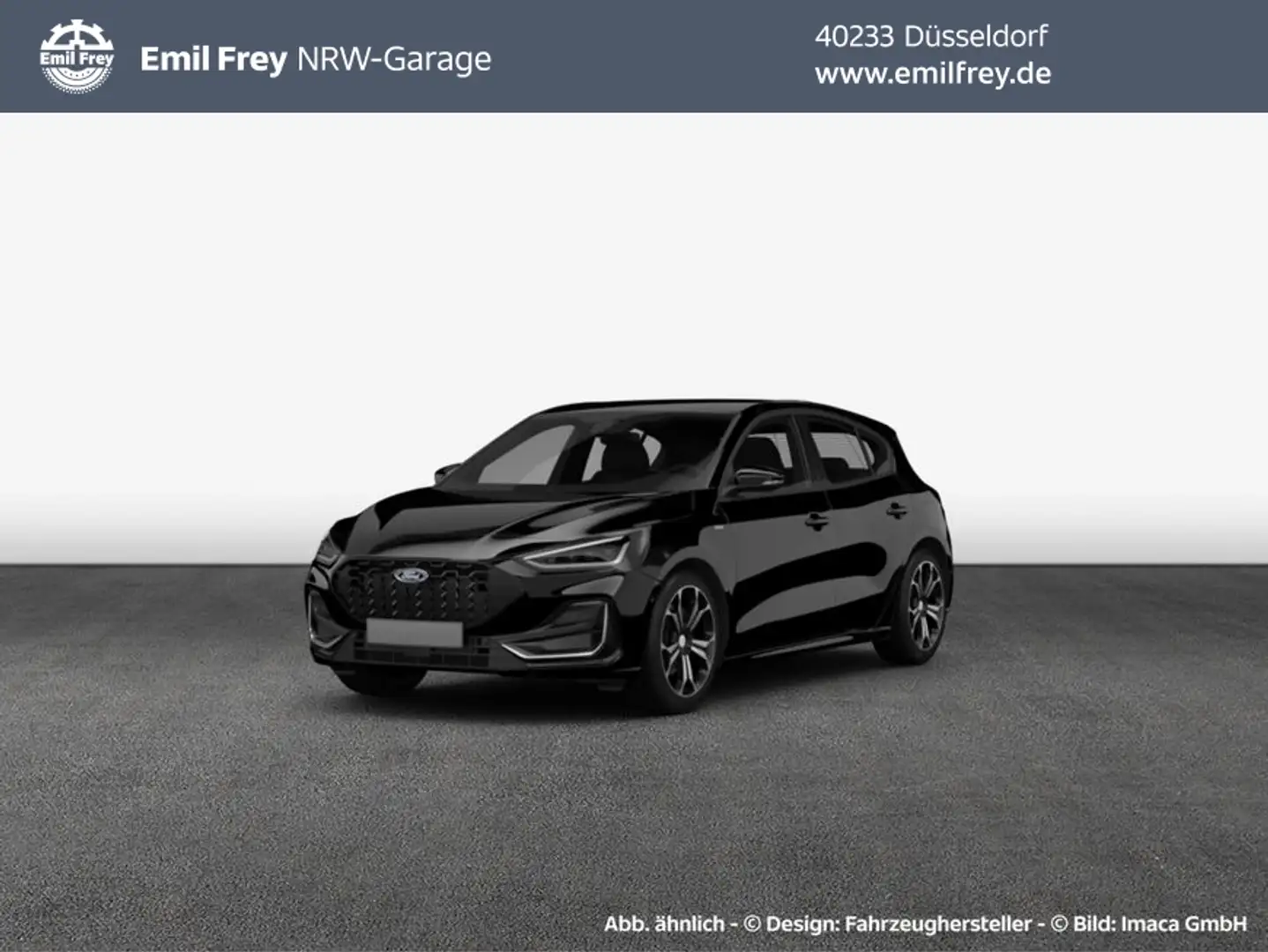 Ford Focus 1.0 EcoBoost Hybrid Aut. TITANIUM X 114 kW, Nero - 1