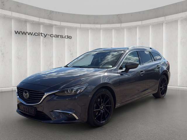 Imagine Mazda 6 Kombi Sports-Line AWD*Autom.*Leder*Head UP*AHK
