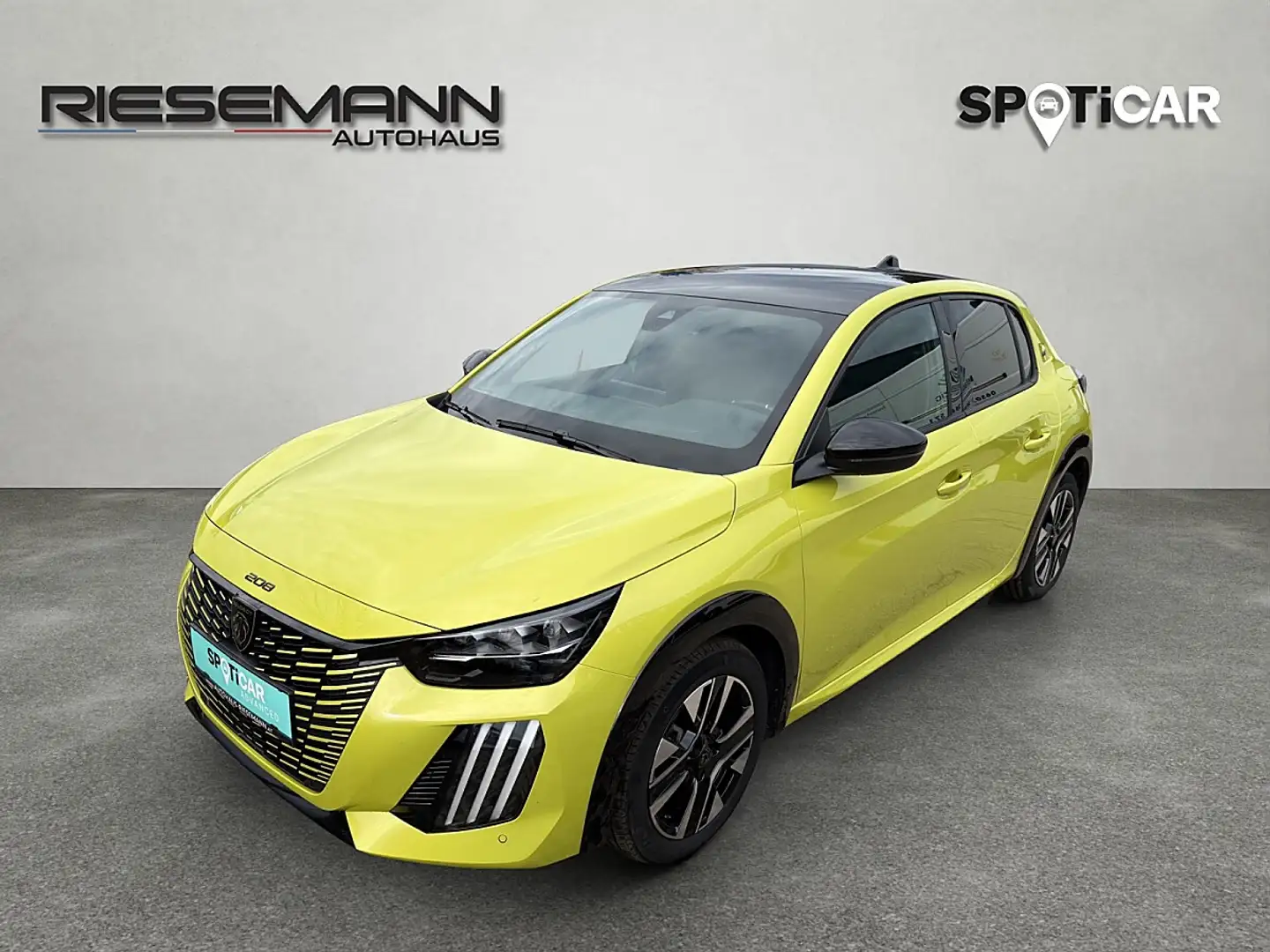 Peugeot 208 GT PureTech 100 S&S Gelb - 1