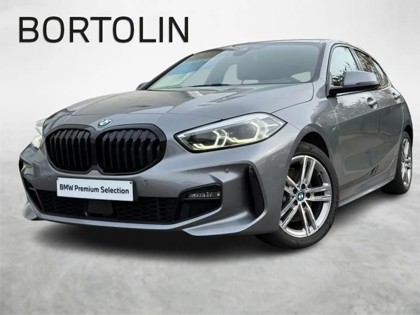 BMW 116 dA Pack M Sport Boite Auto *TV Gris - 1