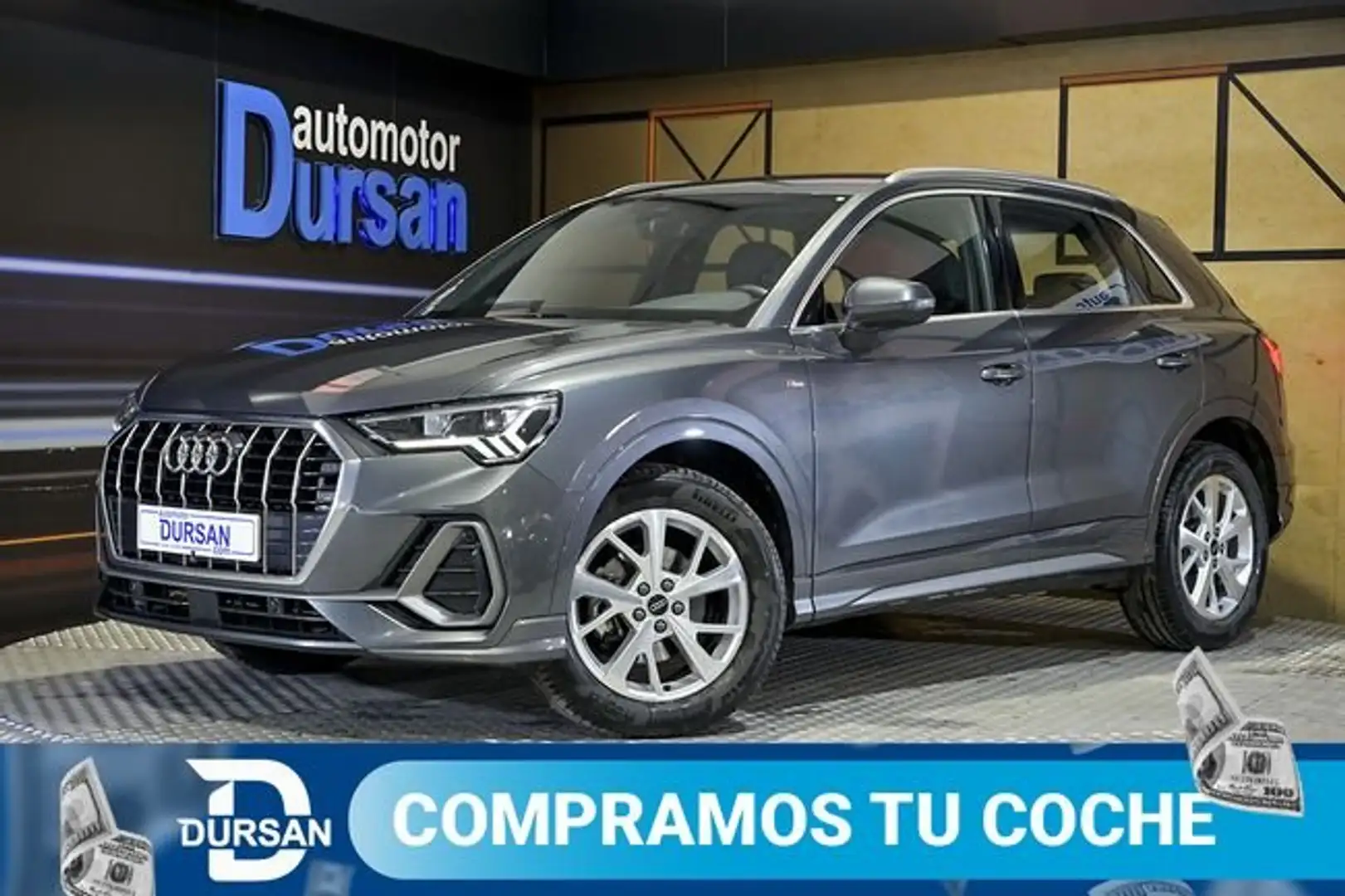 Audi Q3 35 TDI S line S tronic 110kW Gris - 1