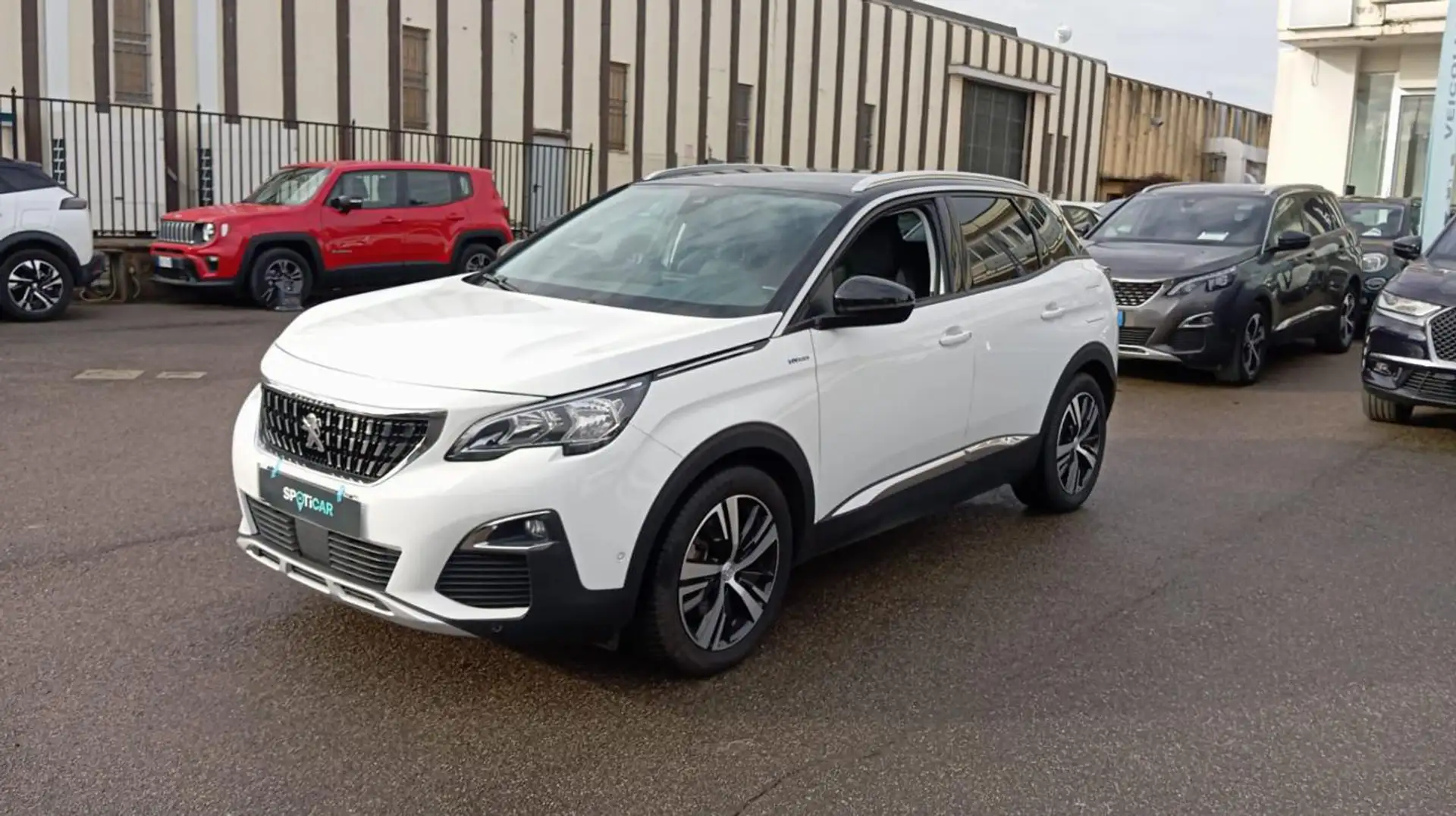 Peugeot 3008 *PROMO * Hybrid 225 e-EAT8 Allure Blanc - 1