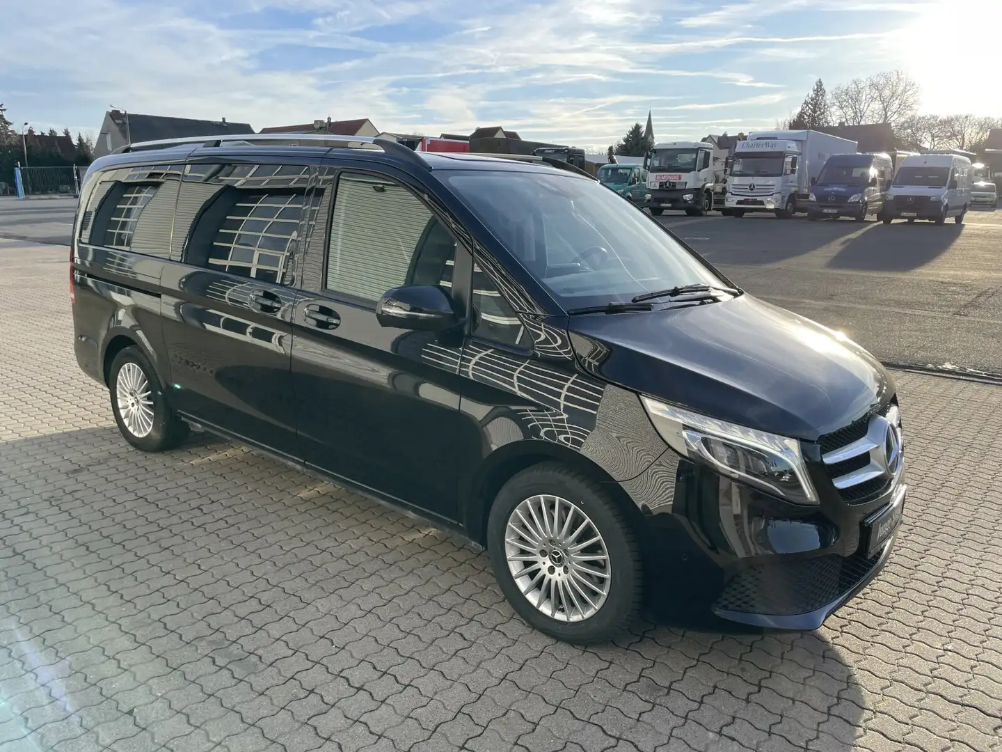 Mercedes-Benz V 250 V 250 d EDITION Lang NAVIGATION+LED+STANDHZG+DAB Noir - 2