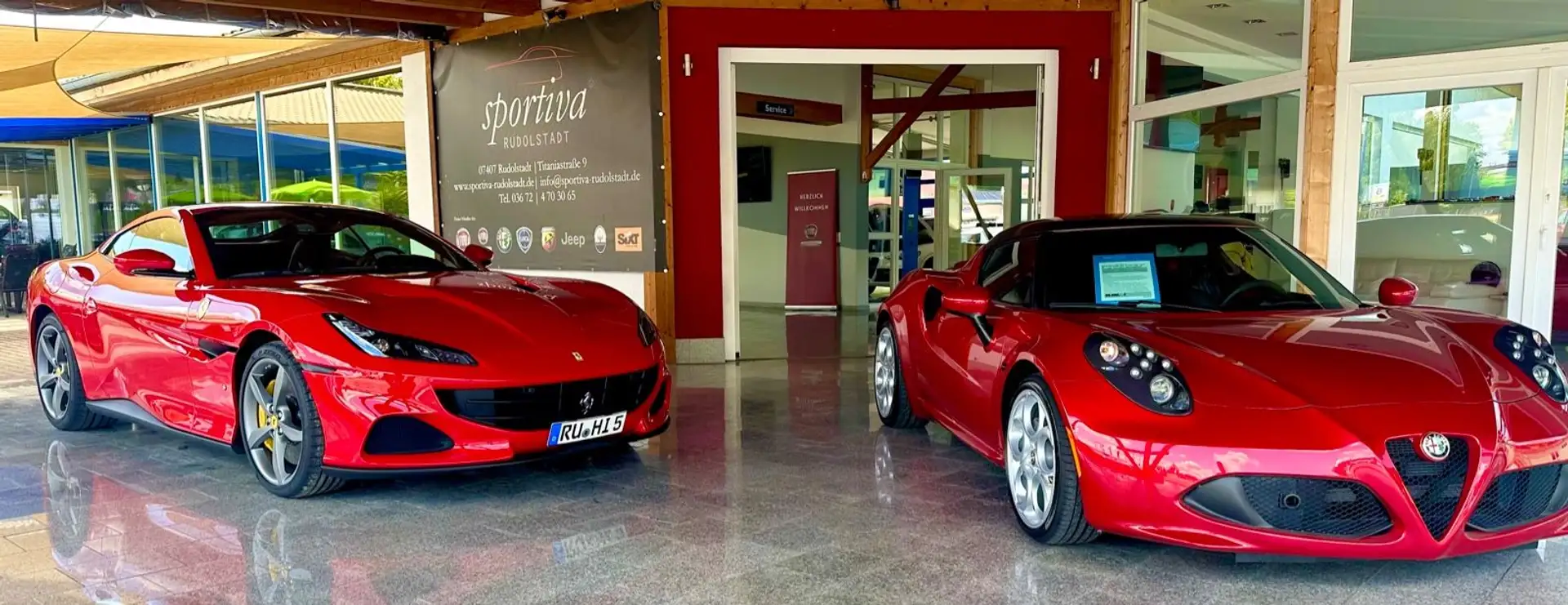 Ferrari Portofino M Modificato  adaptives LED  Magnaride Червоний - 2