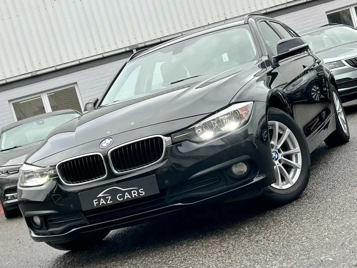 BMW 318 Touring dA * 1ER PROP + GPS + JANTES + GARANTIE * Noir - 1