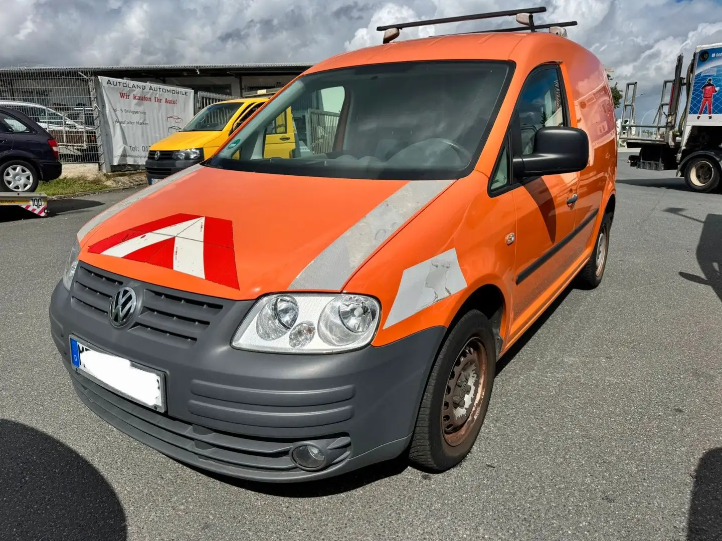 Volkswagen Caddy Kasten EcoFuel Orange - 1